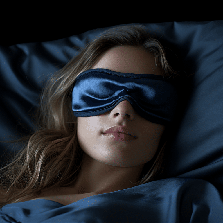 happyfinish Women sleeping in bed wearing blue sleep mask cc06bbb1 6866 4f7b 91de 82f6d2ab4a7a
